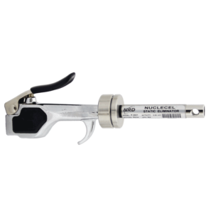 NUCLECEL® Cleanroom Ionizing Air Blow Gun Thumb Lever – Model P-2021-1112